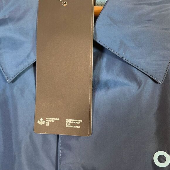 Oakley Coaches Tech Poseidon Logo Water repellant Snap-Up Jacket - NWT Men-Small - Picture 4 of 8